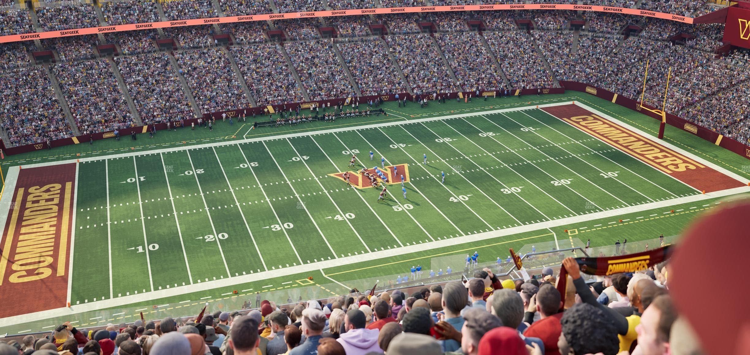 Northwest Stadium - Section 403 Seat View