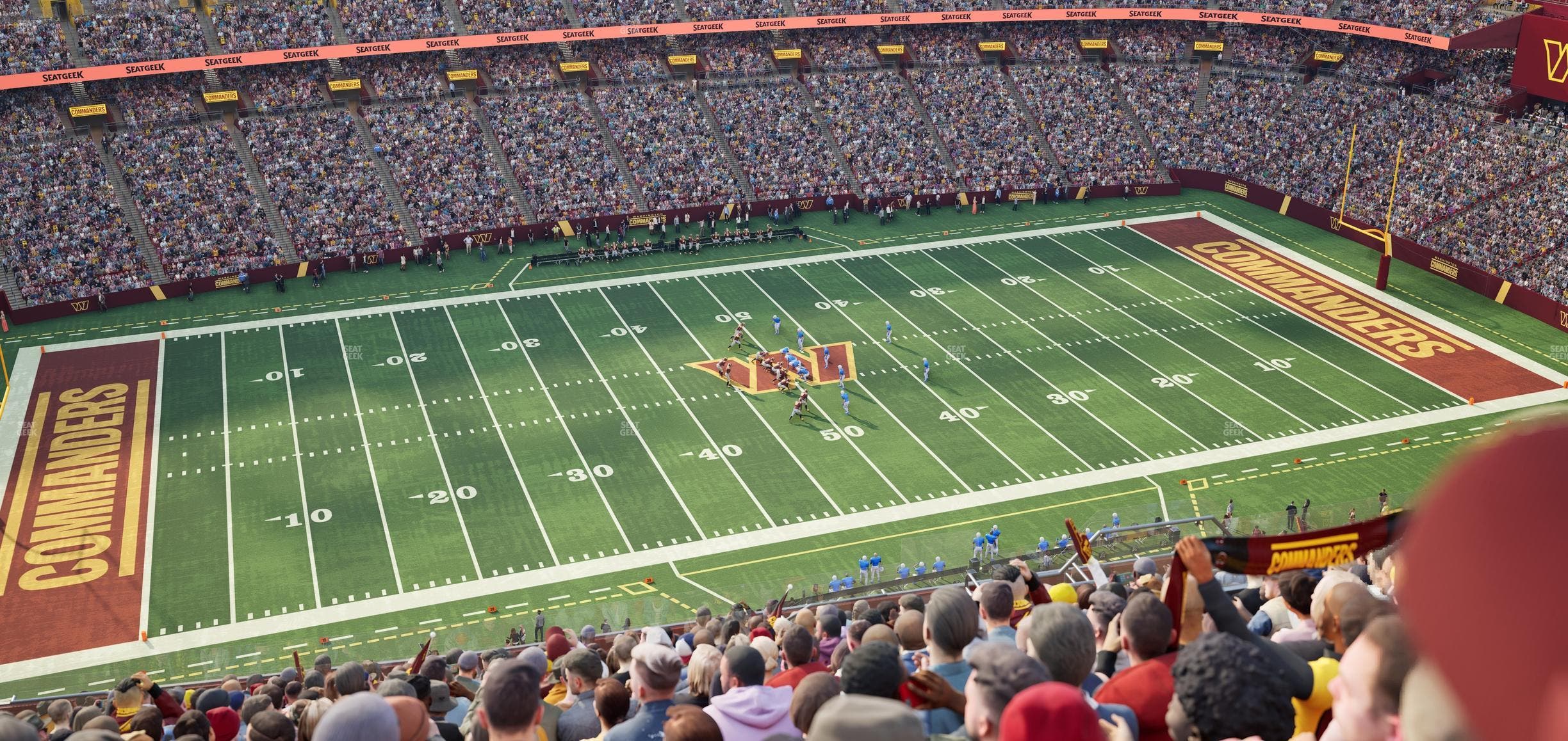 Northwest Stadium - Section 403 Seat View
