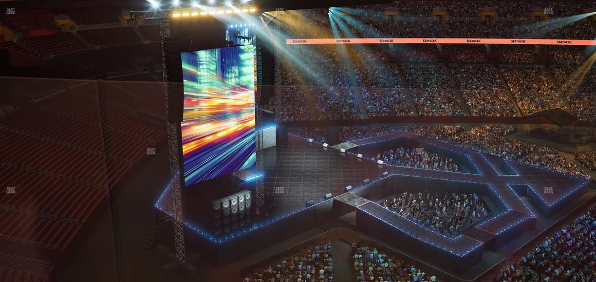 Northwest Stadium - Section 403 Seat View