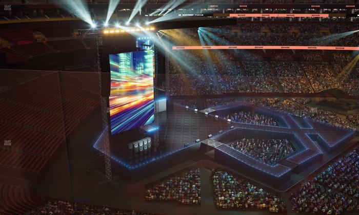 Northwest Stadium - Section 403 Seat View