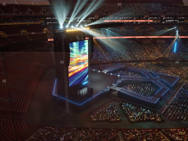 Northwest Stadium - Section 404 Seat View