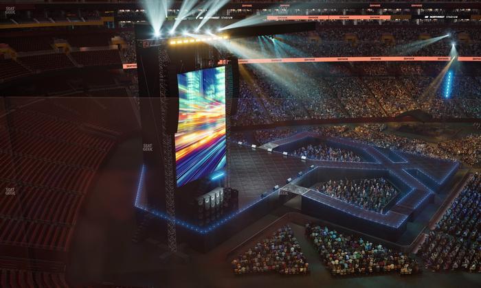 Northwest Stadium - Section 404 Seat View