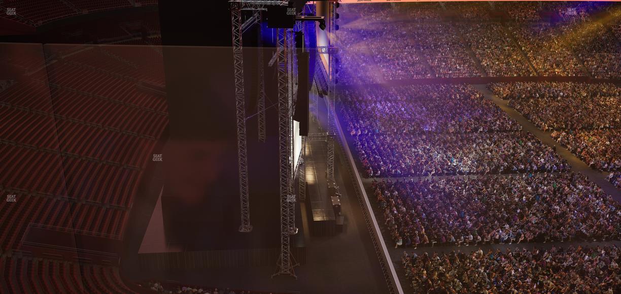 Northwest Stadium - Section 404 Seat View