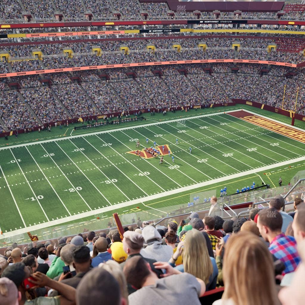 Northwest Stadium - Section 404 Seat View