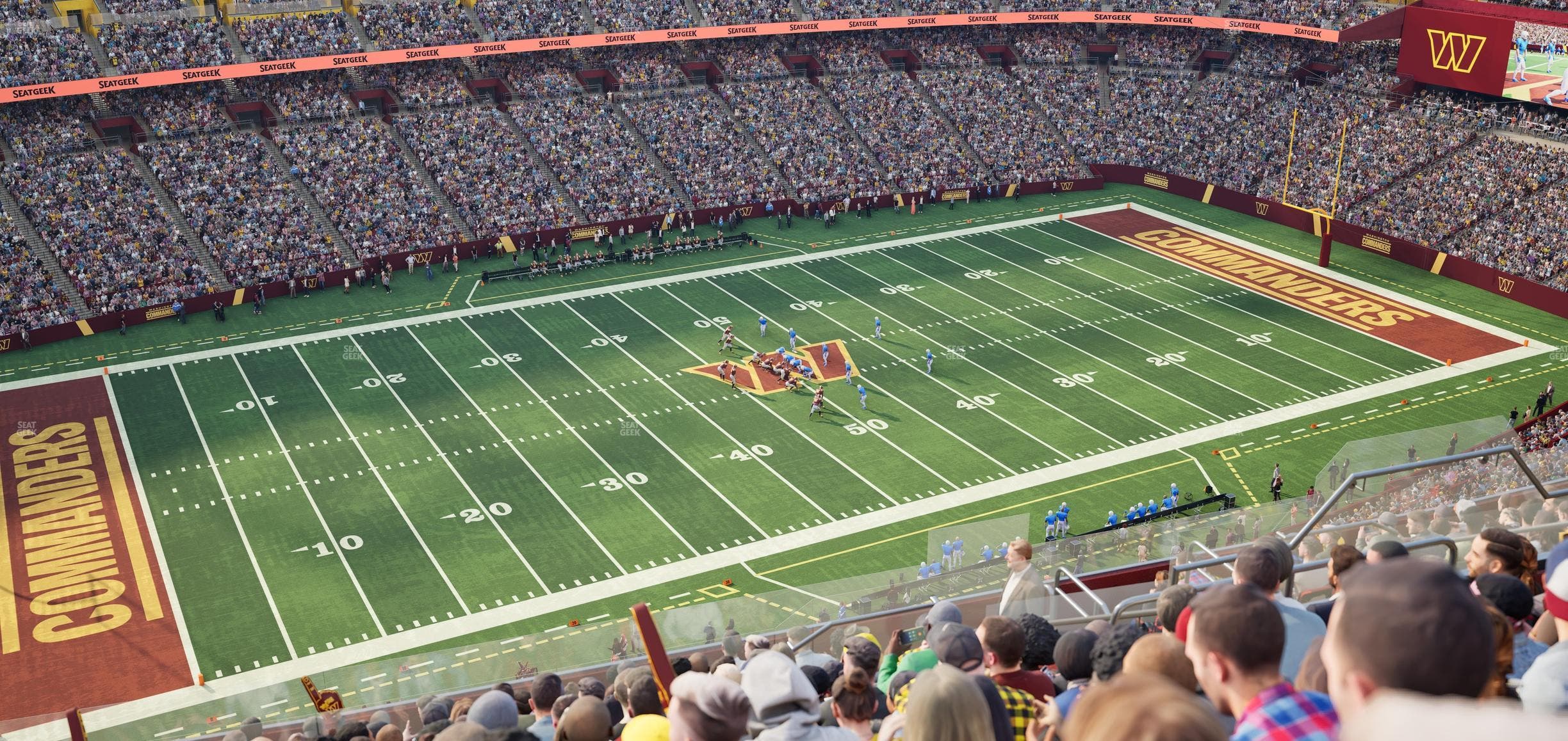 Northwest Stadium - Section 404 Seat View
