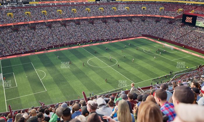 Northwest Stadium - Section 404 Seat View