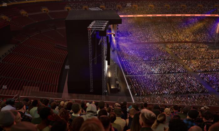 Northwest Stadium - Section 404 Seat View