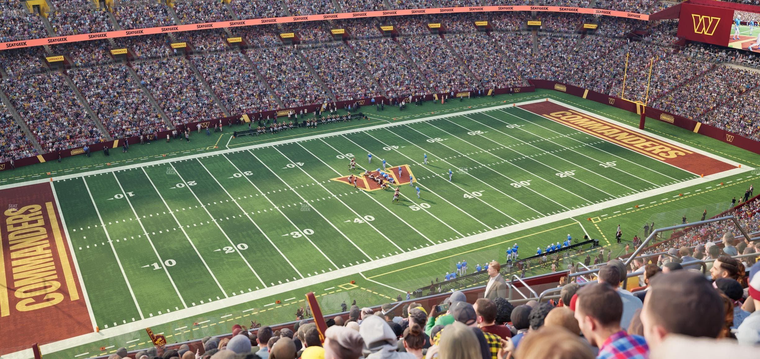 Northwest Stadium - Section 404 Seat View
