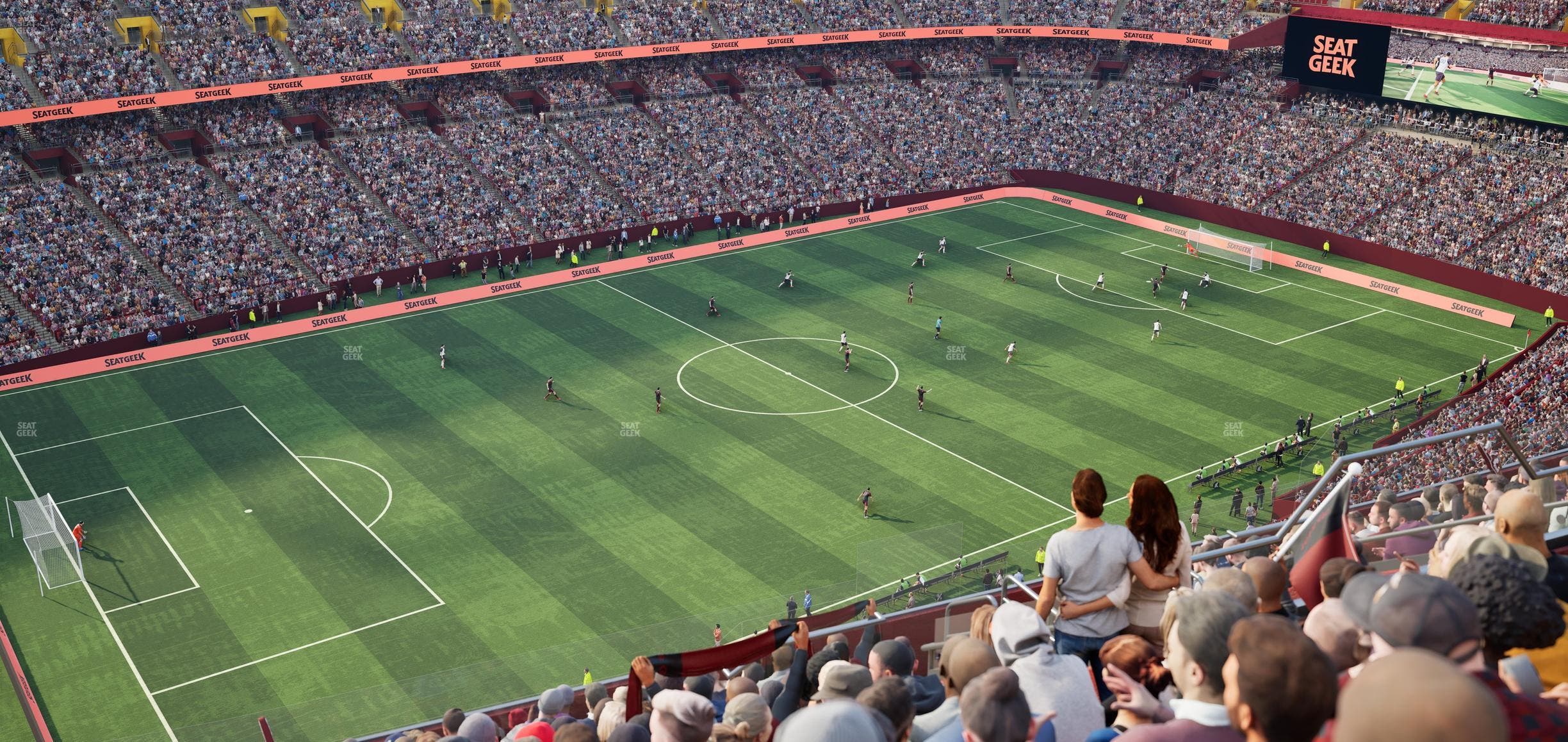 Northwest Stadium - Section 405 Seat View