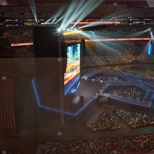Northwest Stadium - Section 405 Seat View