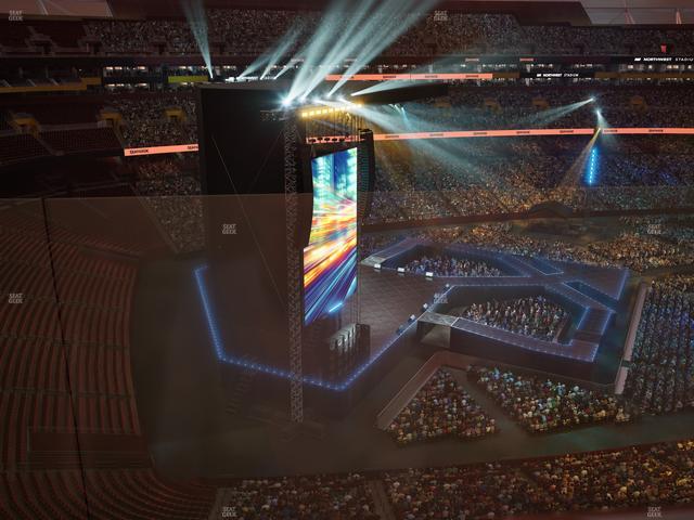 Northwest Stadium - Section 405 Seat View