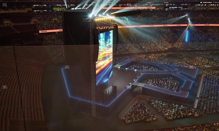 Northwest Stadium - Section 405 Seat View