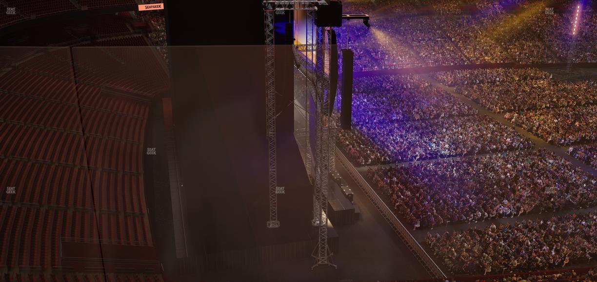 Northwest Stadium - Section 405 Seat View