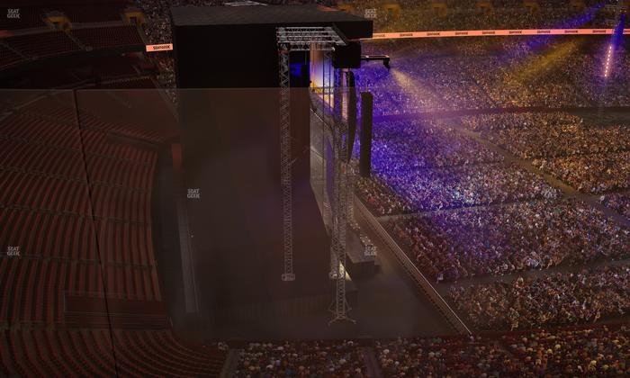 Northwest Stadium - Section 405 Seat View