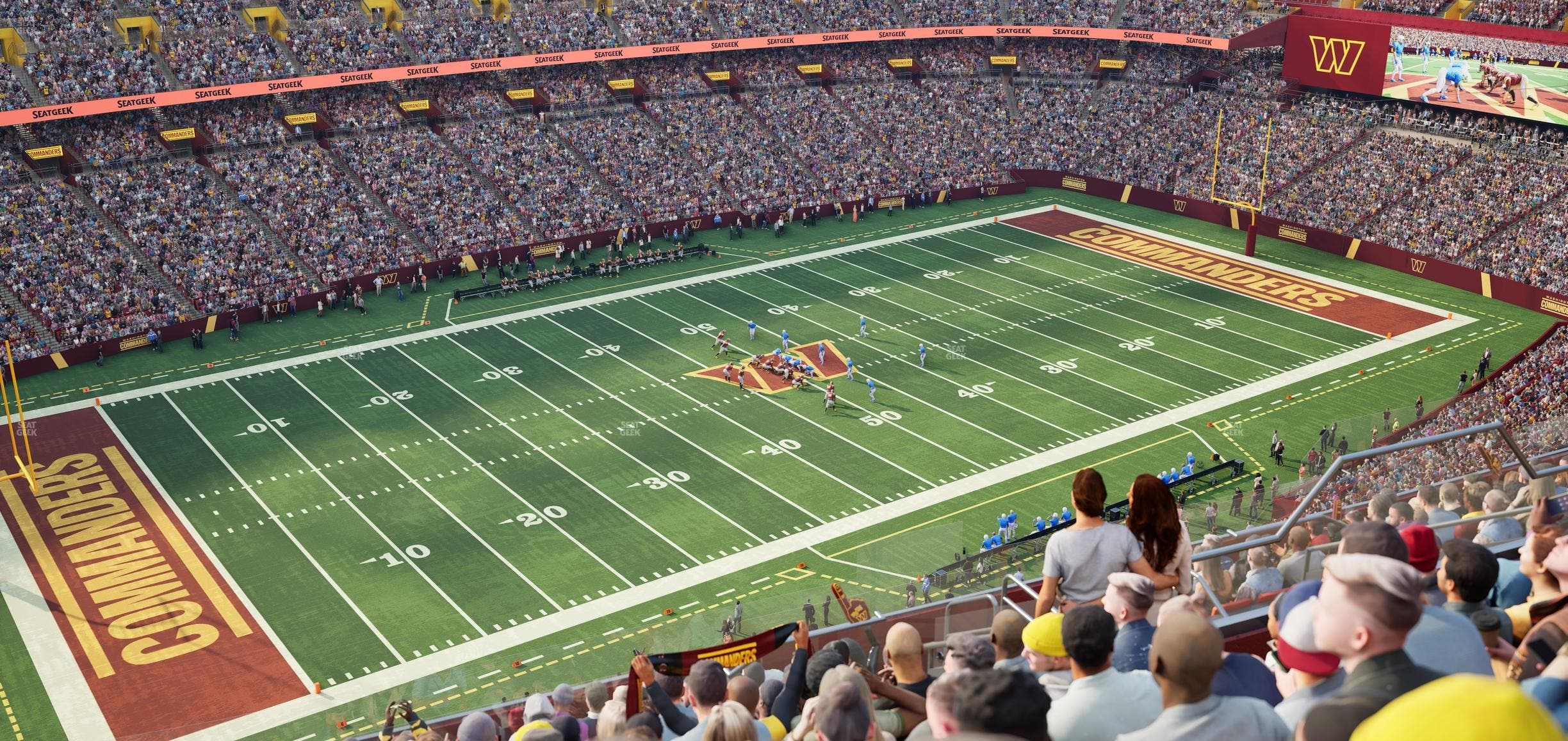 Northwest Stadium - Section 405 Seat View