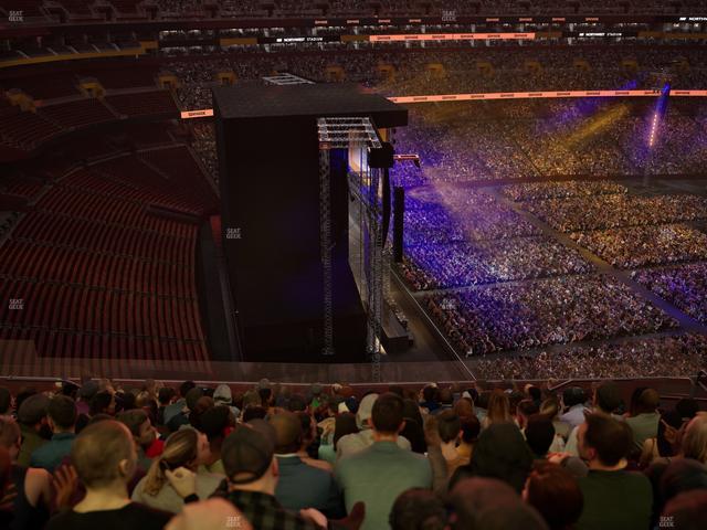 Northwest Stadium - Section 405 Seat View