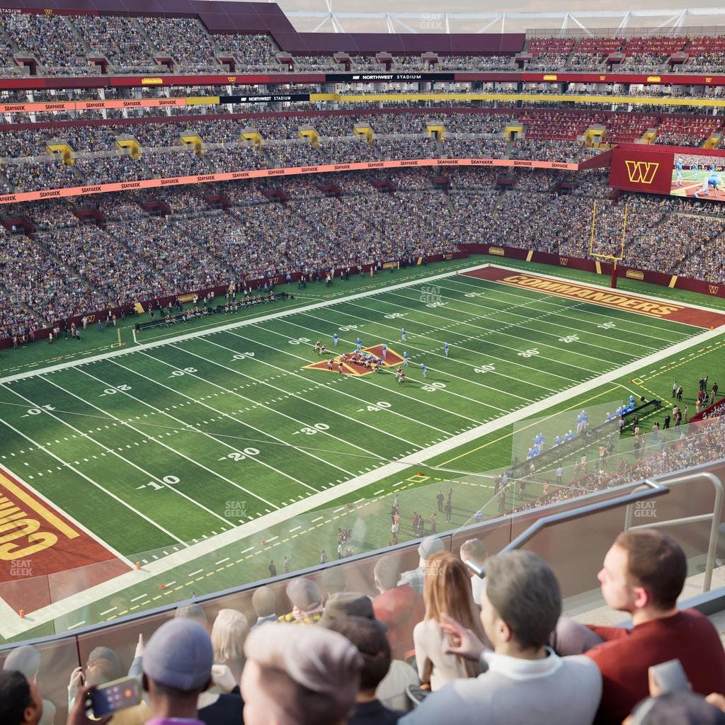 Northwest Stadium - Section 406 Seat View