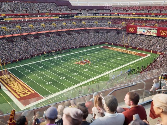 Northwest Stadium - Section 406 Seat View