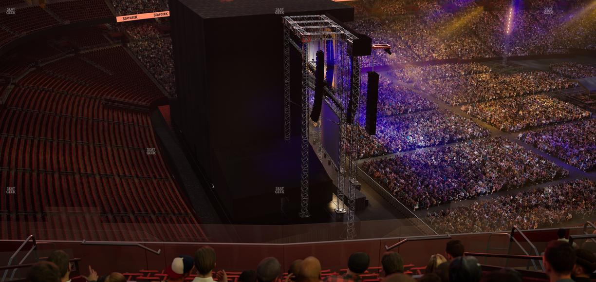 Northwest Stadium - Section 406 Seat View