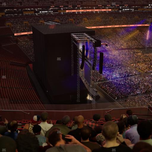 Northwest Stadium - Section 406 Seat View