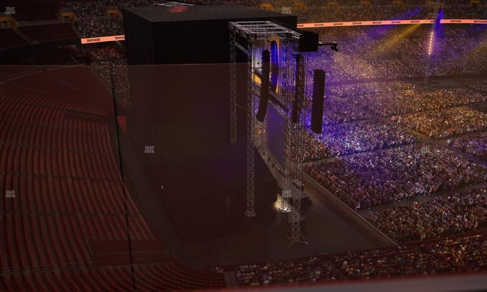 Northwest Stadium - Section 406 Seat View