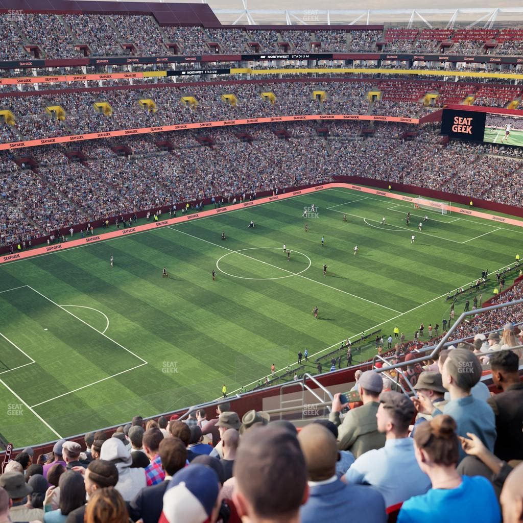 Northwest Stadium - Section 406 Seat View