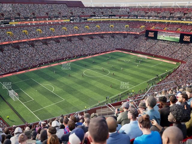 Northwest Stadium - Section 406 Seat View