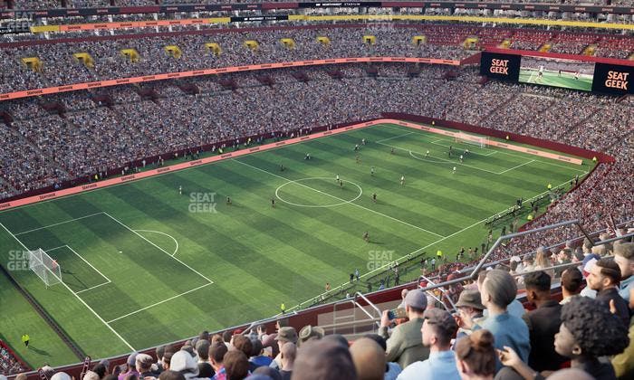 Northwest Stadium - Section 406 Seat View