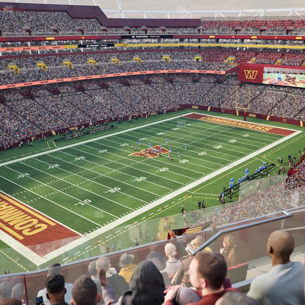 Northwest Stadium - Section 407 Seat View