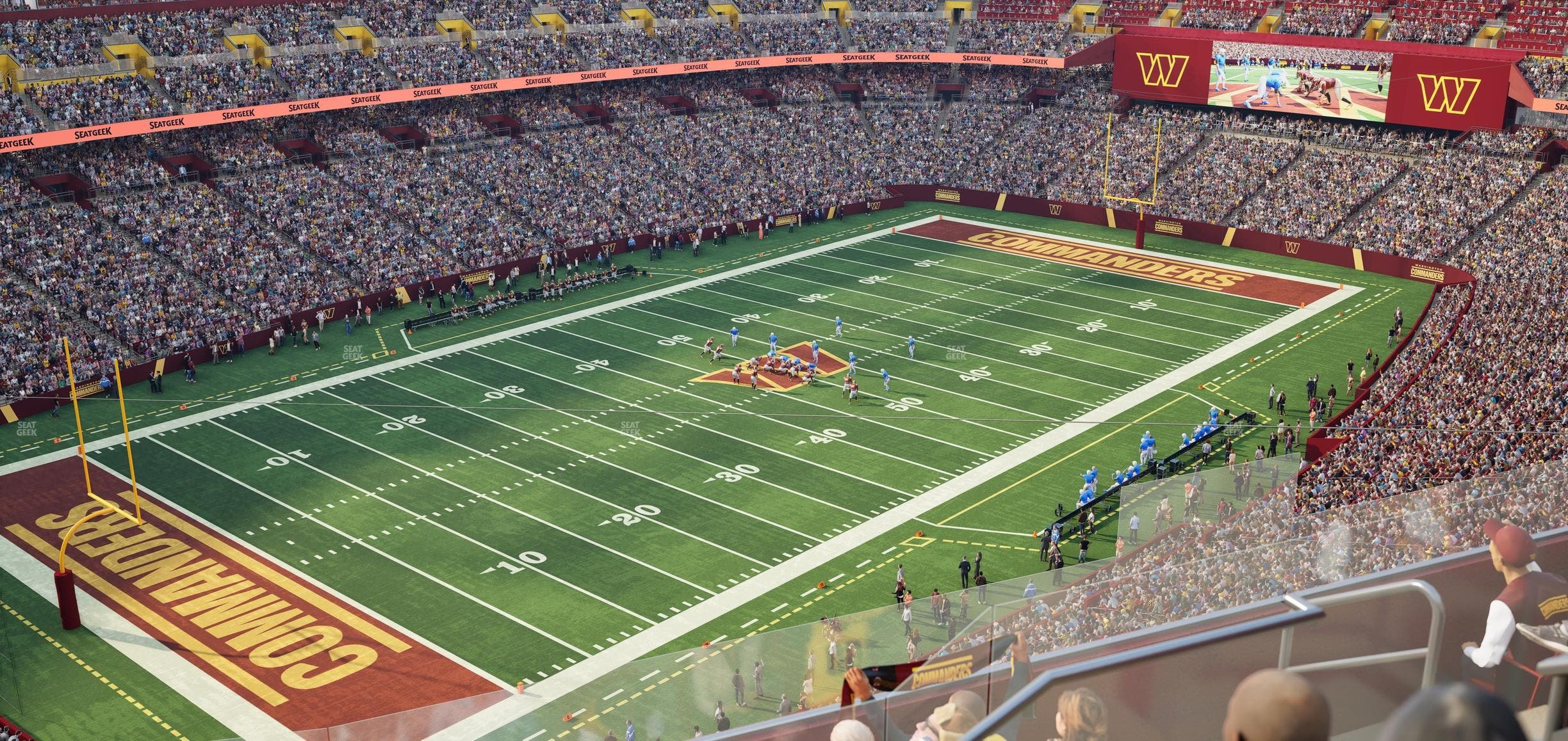 Northwest Stadium - Section 407 Seat View