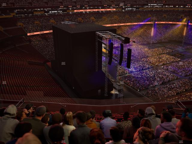 Northwest Stadium - Section 407 Seat View