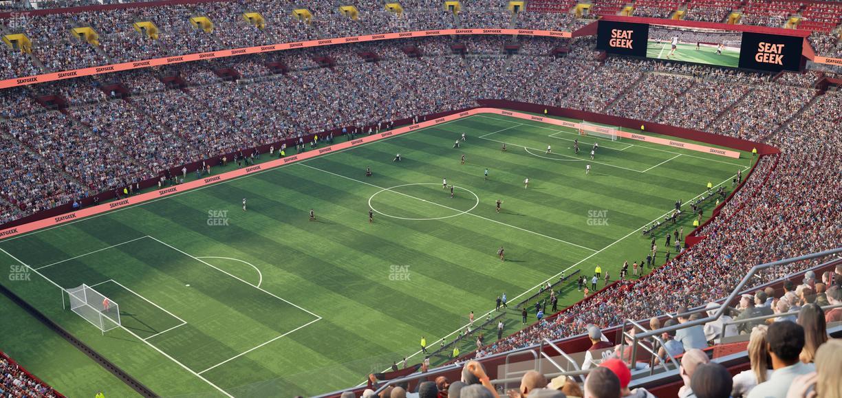 Northwest Stadium - Section 407 Seat View