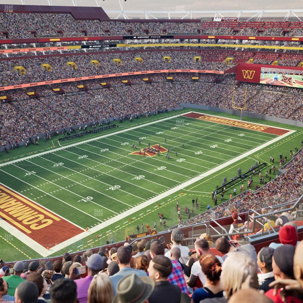 Northwest Stadium - Section 407 Seat View