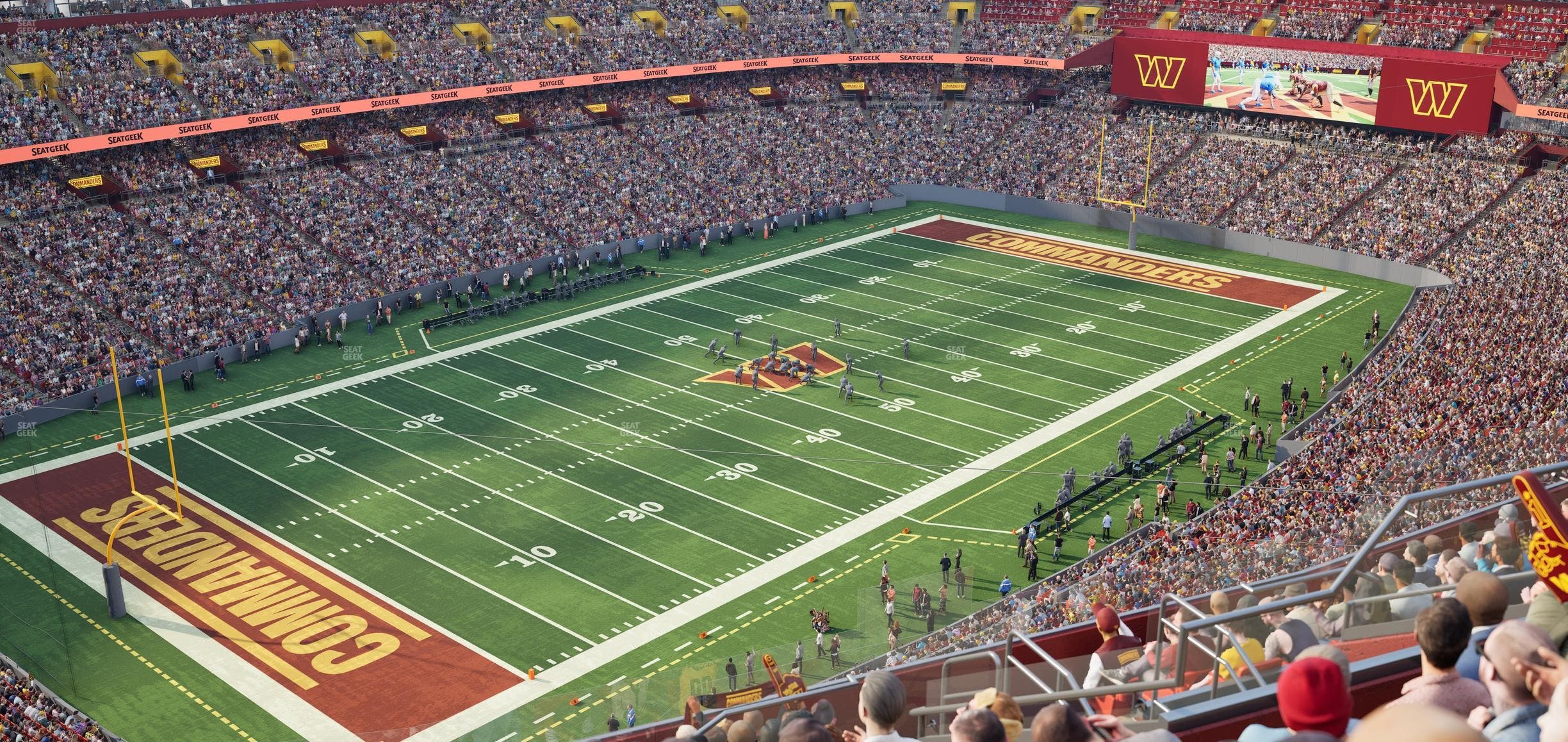 Northwest Stadium - Section 407 Seat View