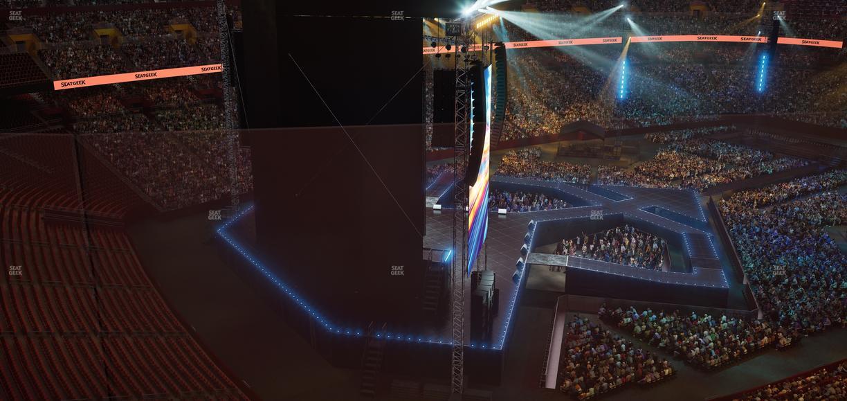 Northwest Stadium - Section 407 Seat View