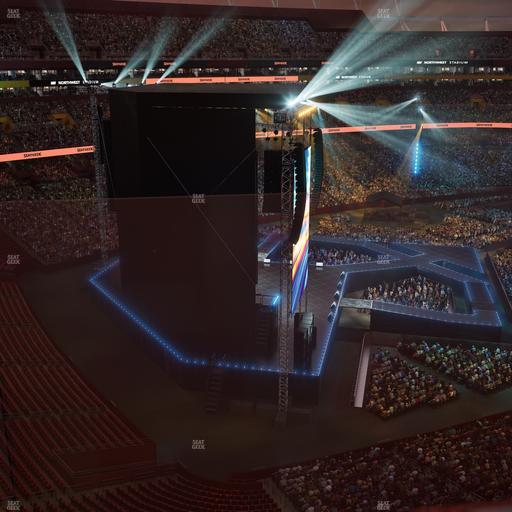 Northwest Stadium - Section 407 Seat View