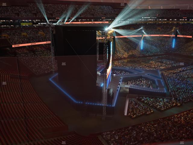 Northwest Stadium - Section 407 Seat View