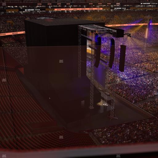 Northwest Stadium - Section 407 Seat View