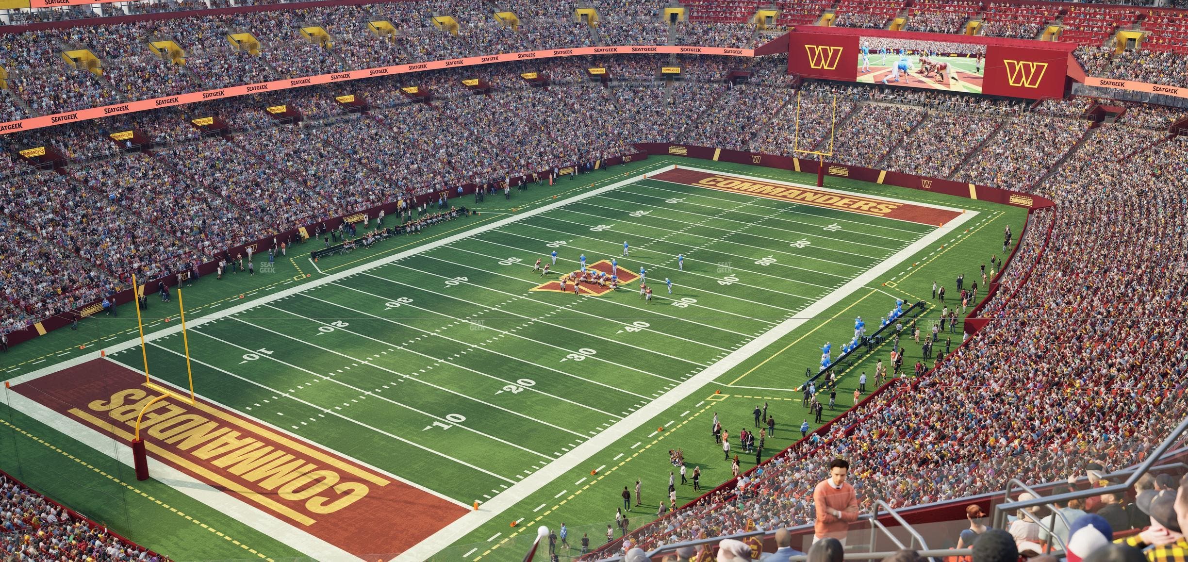 Northwest Stadium - Section 408 Seat View