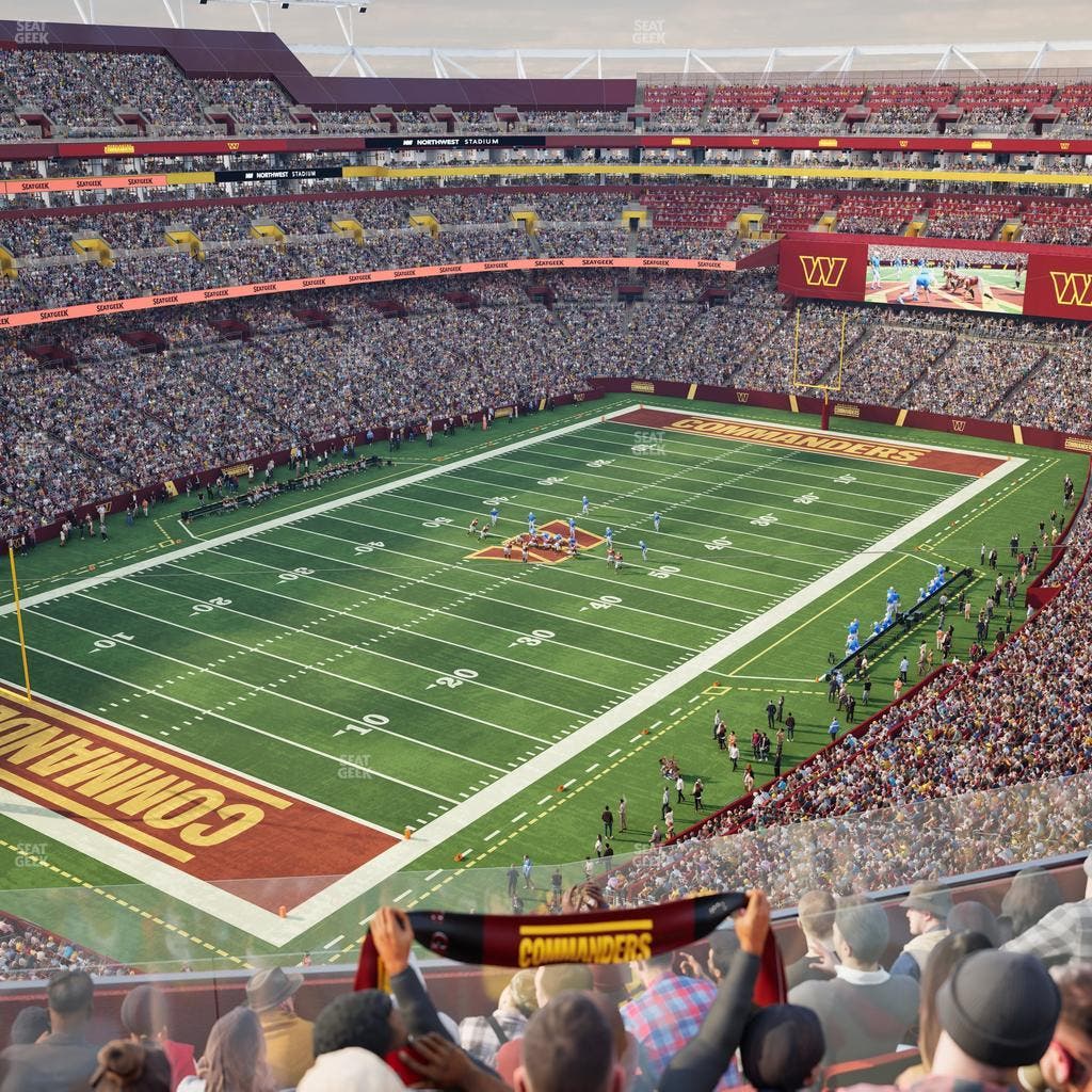 Northwest Stadium - Section 408 Seat View