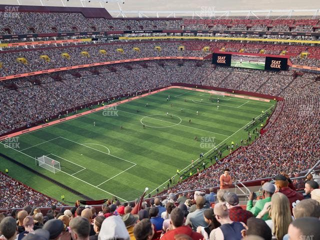 Northwest Stadium - Section 408 Seat View