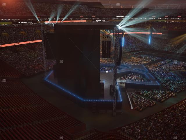 Northwest Stadium - Section 408 Seat View