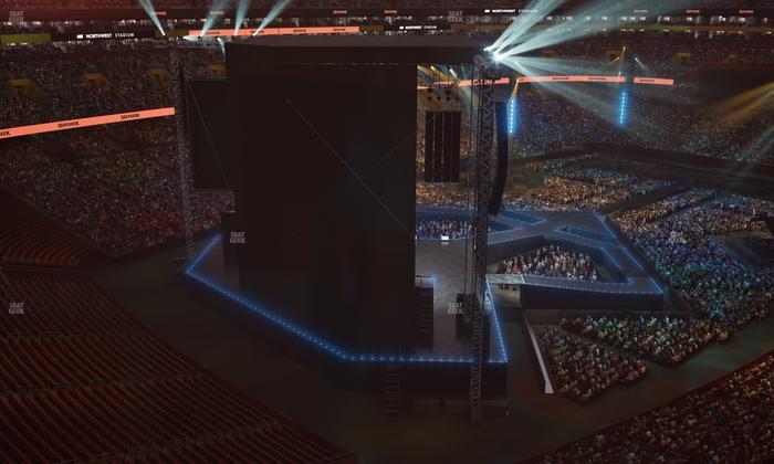 Northwest Stadium - Section 408 Seat View