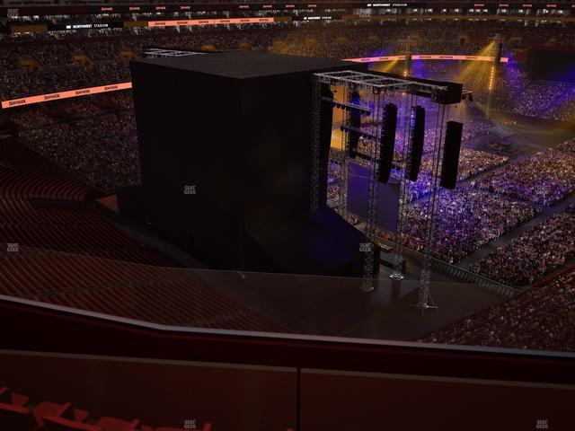 Northwest Stadium - Section 409 Seat View