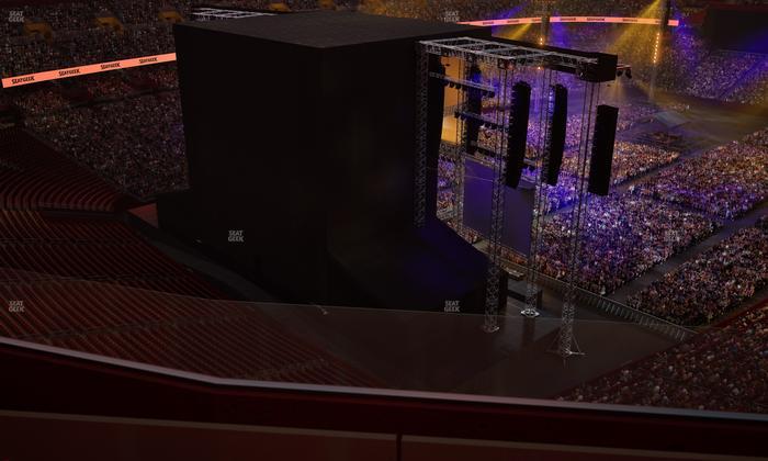 Northwest Stadium - Section 409 Seat View