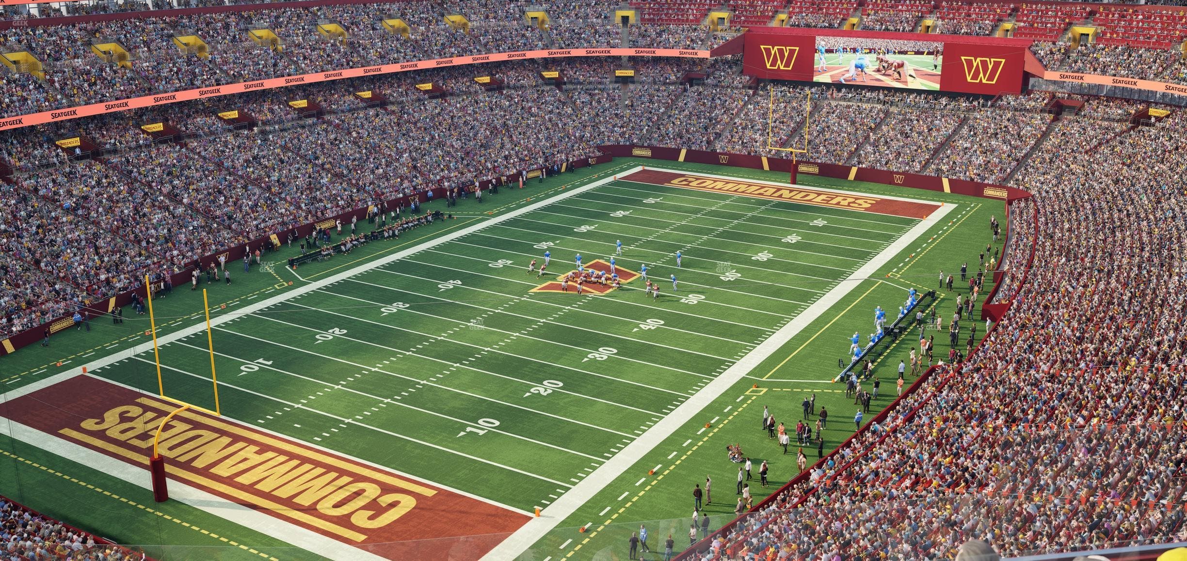 Northwest Stadium - Section 409 Seat View