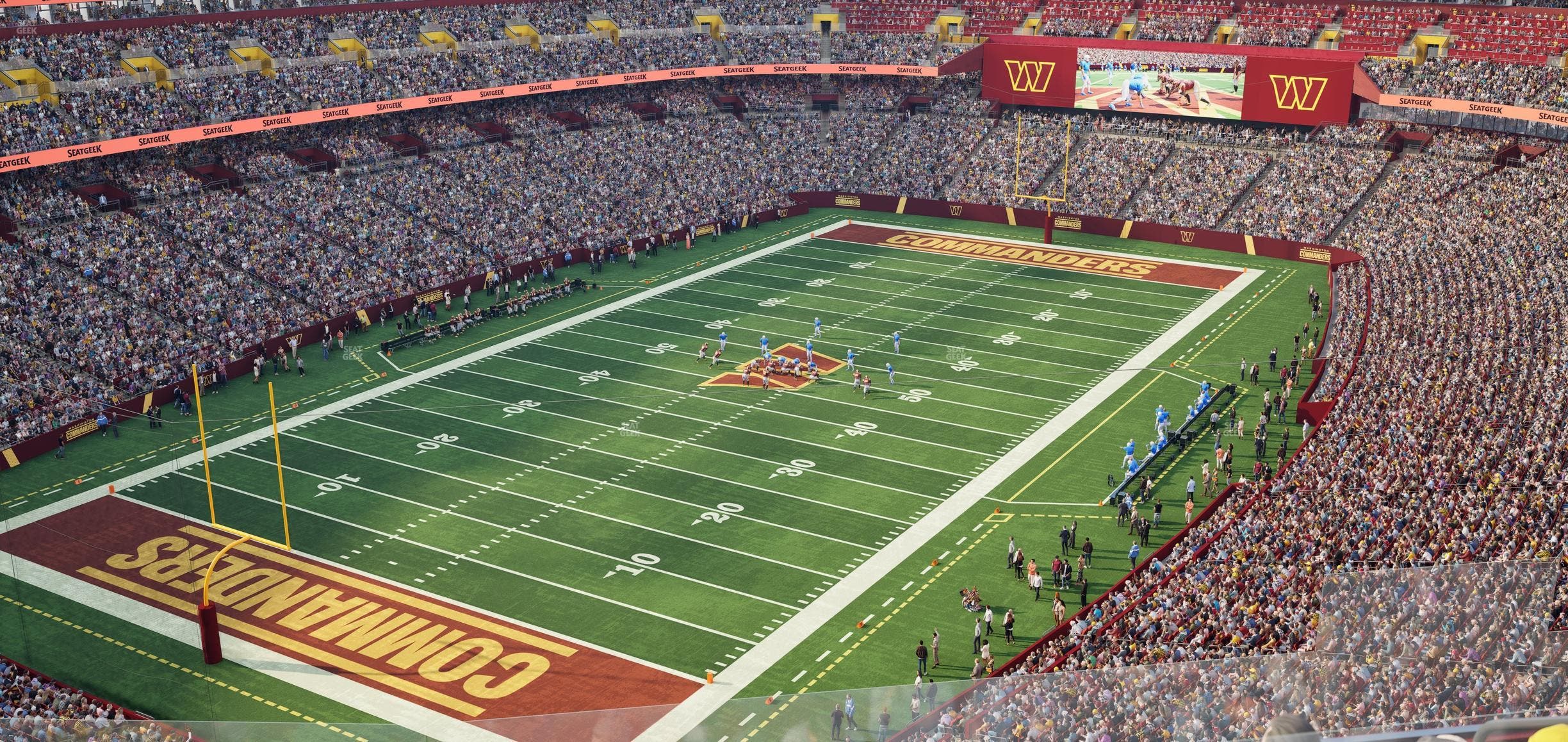 Northwest Stadium - Section 409 Seat View