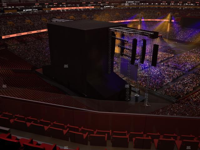 Northwest Stadium - Section 409 Seat View