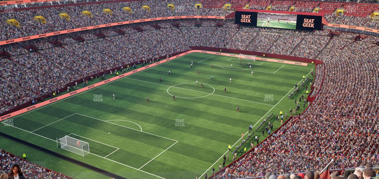 Northwest Stadium - Section 409 Seat View