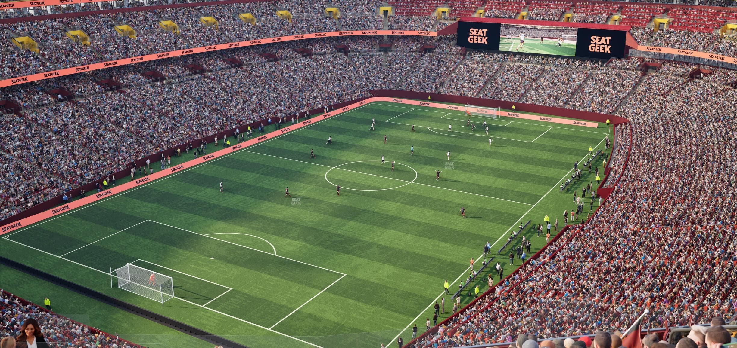 Northwest Stadium - Section 409 Seat View